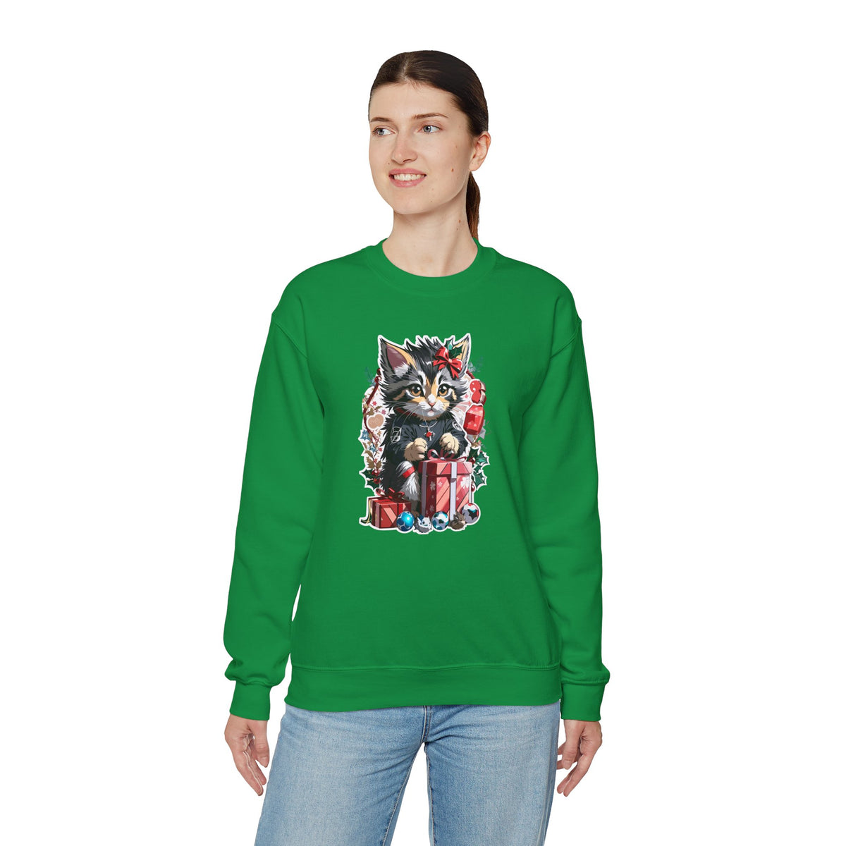 Kitty Sweatshirt - Rock Me Prints