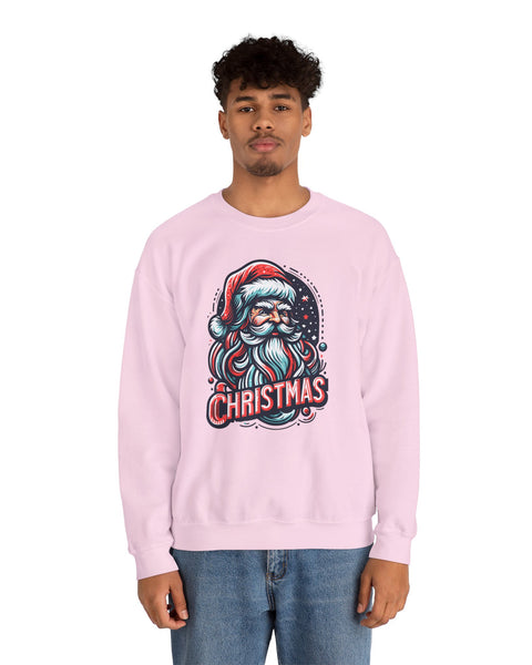 Santa #2 Sweatshirt - Rock Me Prints