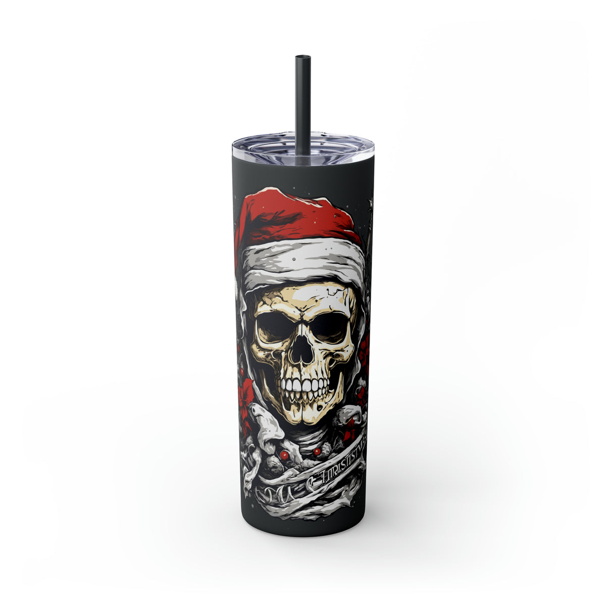 Matte Tumbler Skull #3