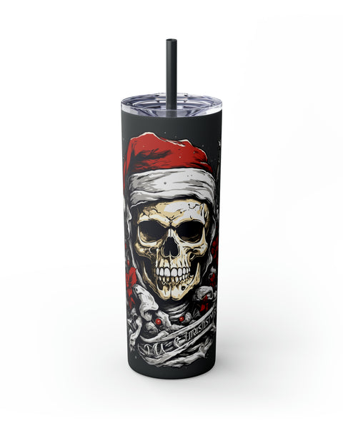 Matte Tumbler Skull #3