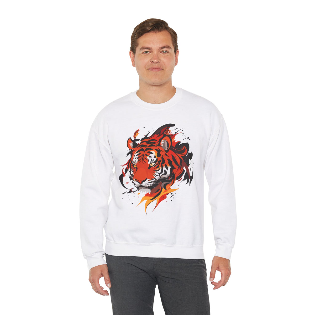 Tiger Sweatshirt - Rock Me Prints