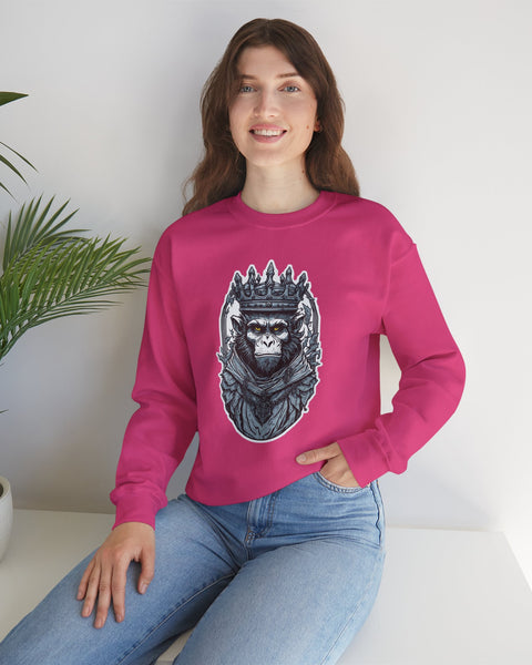 Monkey Tattoo Sweatshirt - Rock Me Prints