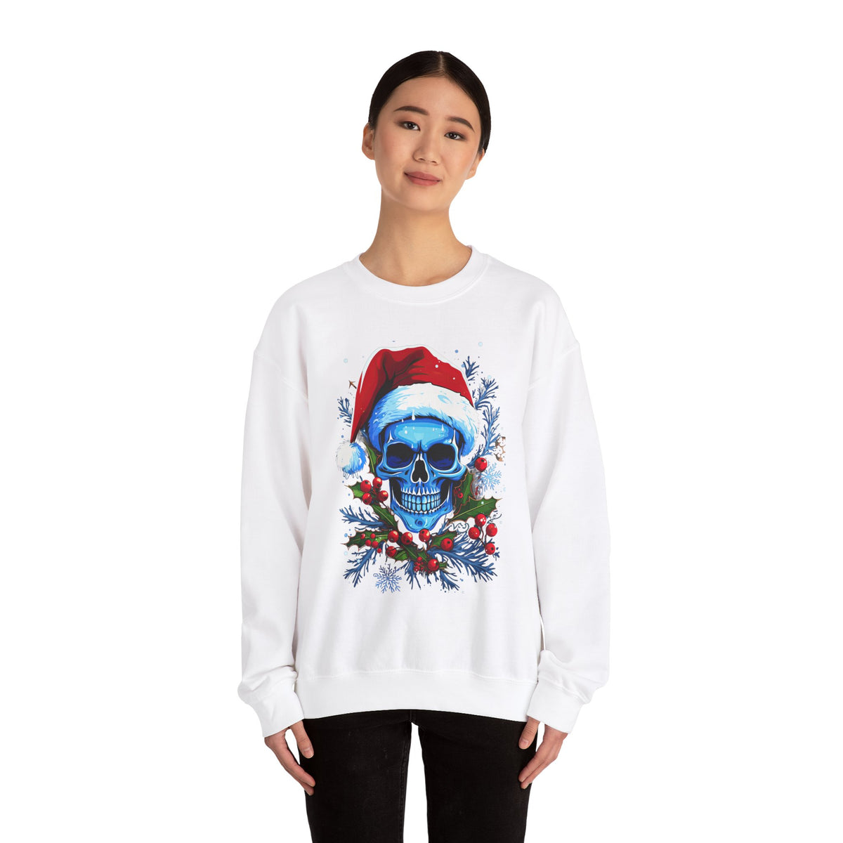 Skull #2 Sweatshirt - Rock Me Prints