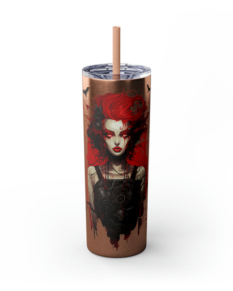 Glossy Tumbler Vampire - Rock Me Prints