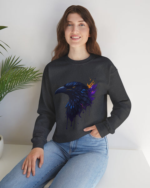 Raven Sweatshirt - Rock Me Prints