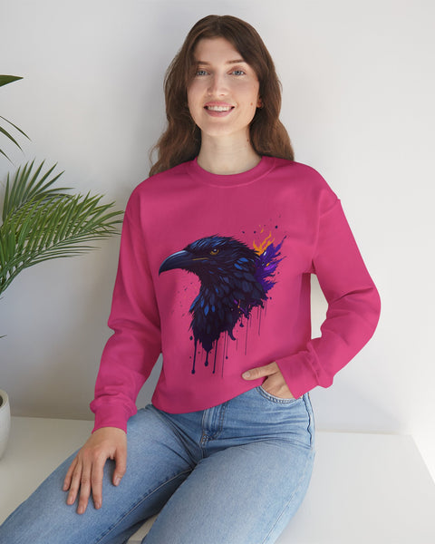 Raven Sweatshirt - Rock Me Prints