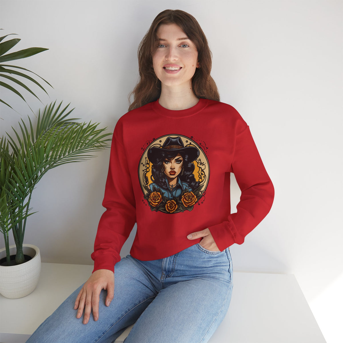 Cowgirl Sweatshirt - Rock Me Prints