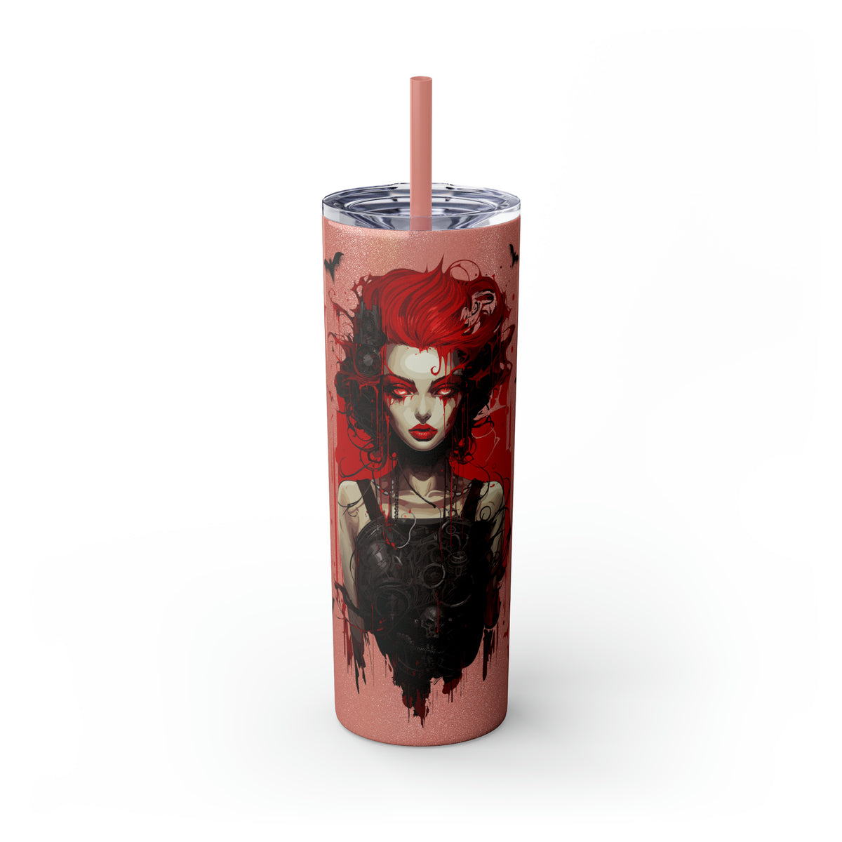 Glossy Tumbler Vampire - Rock Me Prints