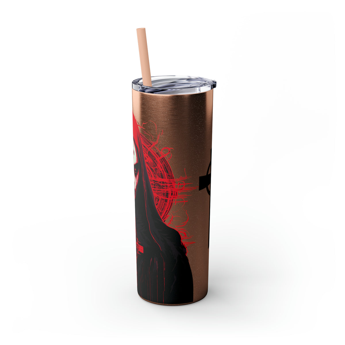 Evil Glossy Tumbler - Rock Me Prints