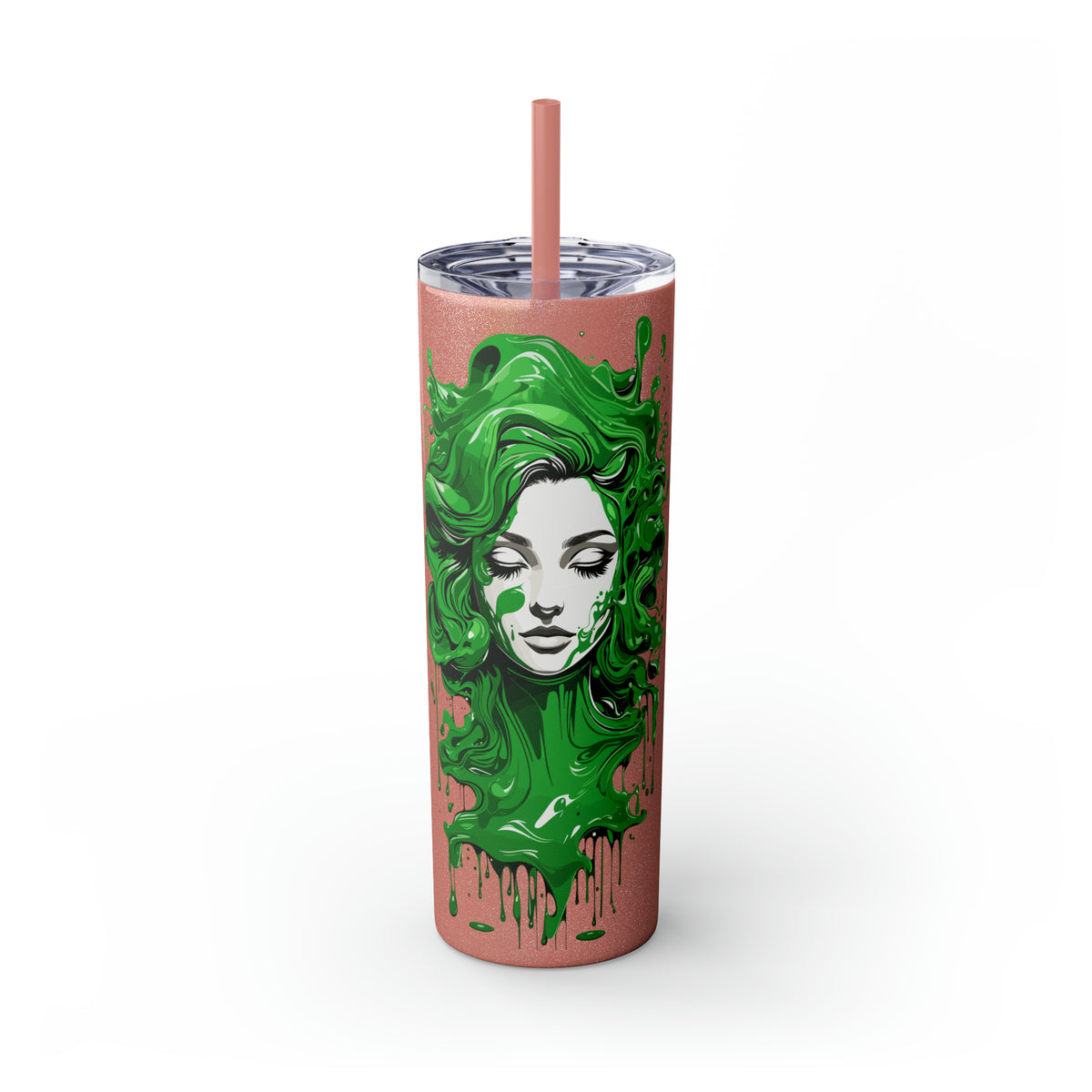 Glossy Tumbler Green Diva - Rock Me Prints