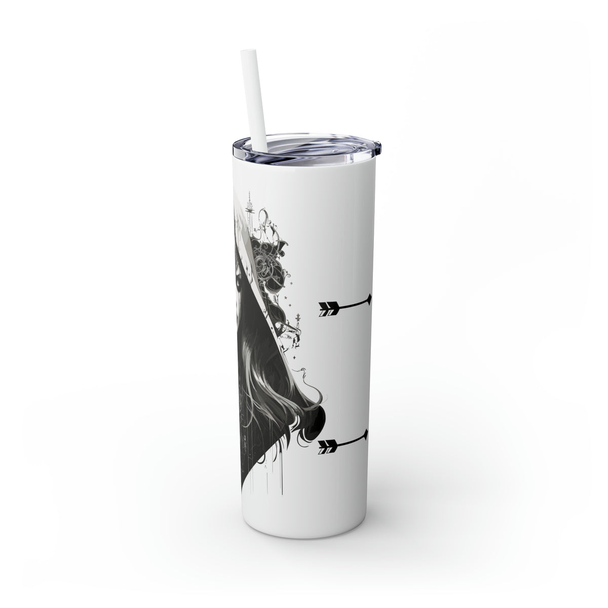 Evil Spirit Glossy Tumbler - Rock Me Prints