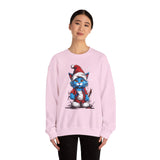 Kitty #3 Sweatshirt - Rock Me Prints