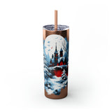 Glossy Tumbler Snow Castle - Rock Me Prints