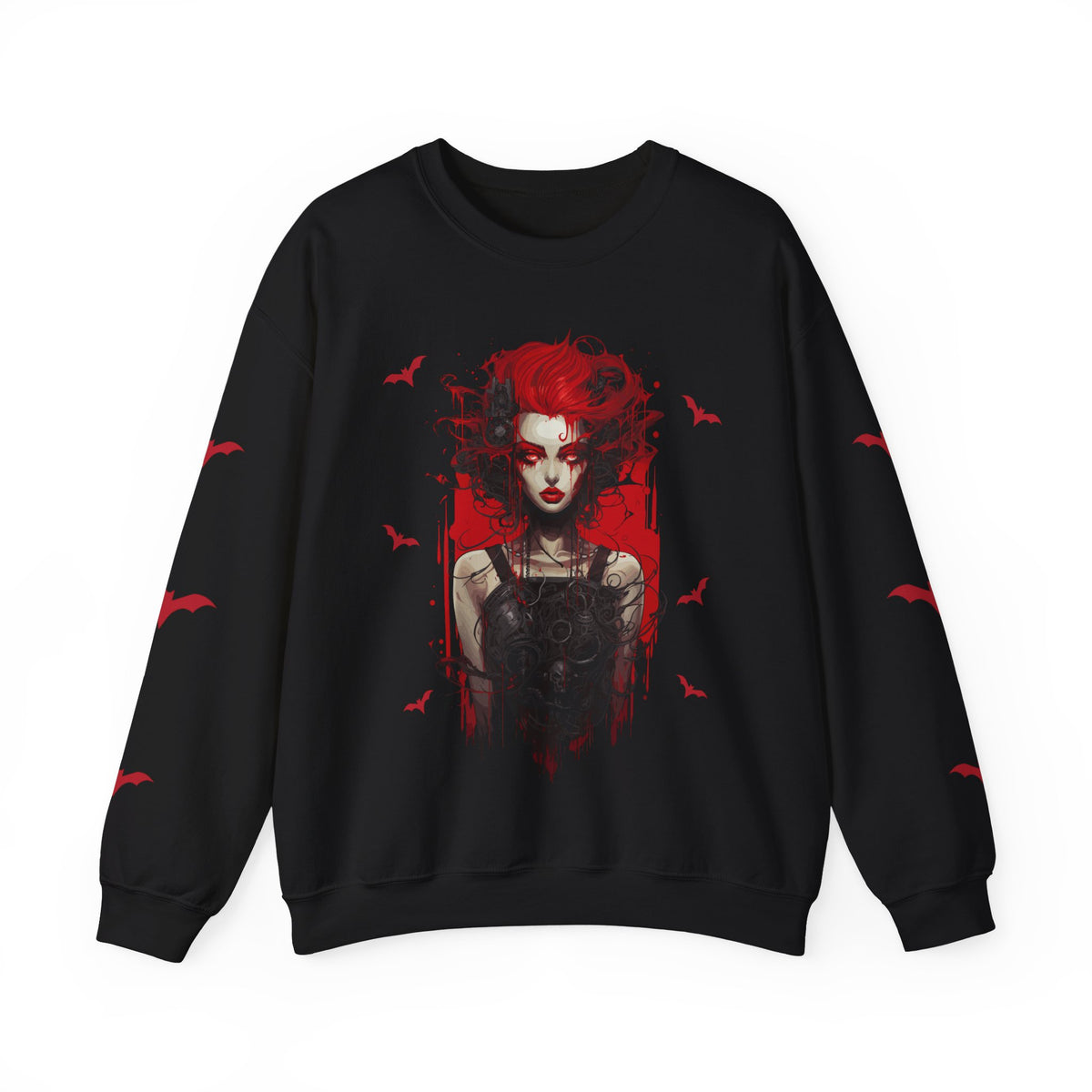 Vampire Sweatshirt (2 sided) - Rock Me Prints