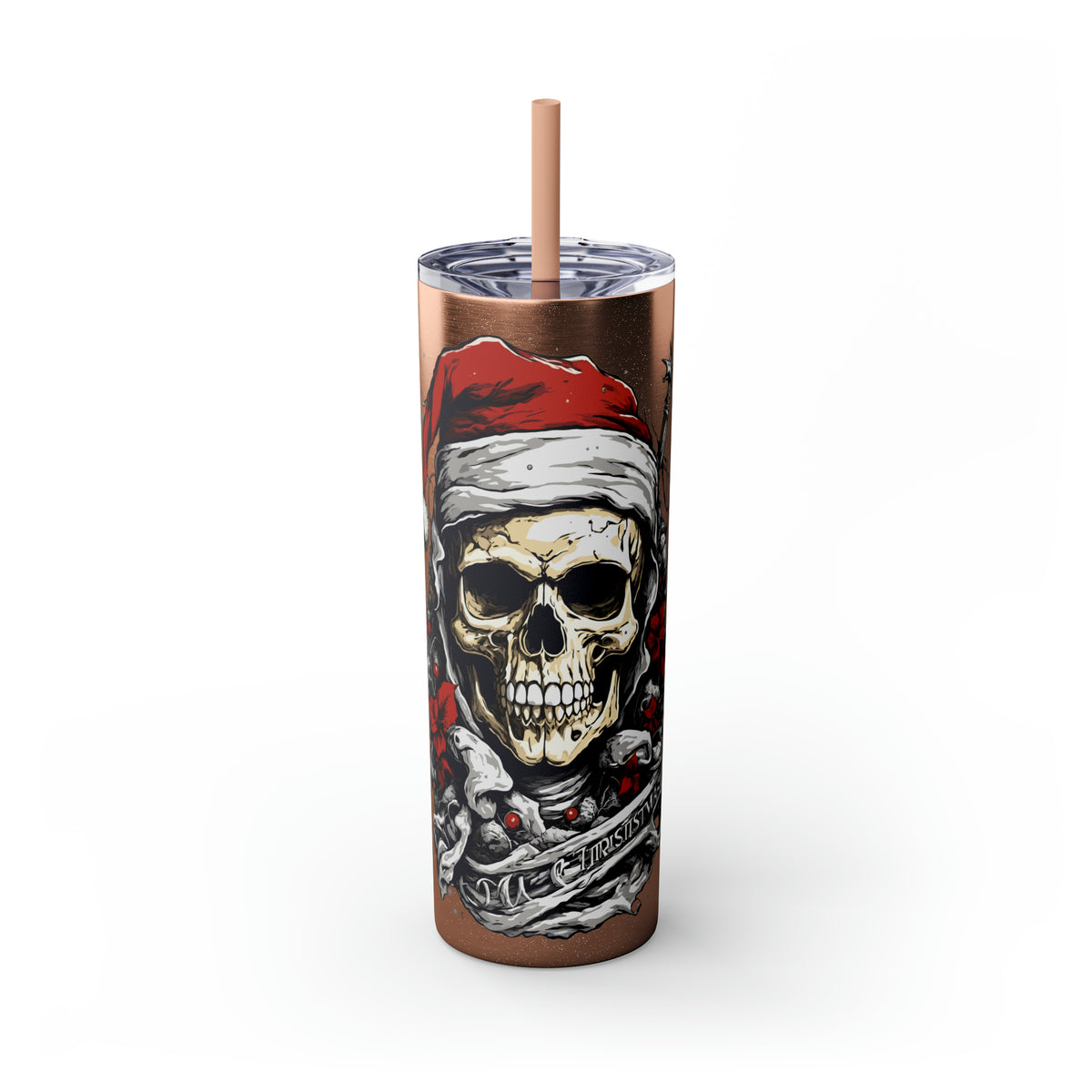 Glossy Tumbler Skull #3 - Rock Me Prints