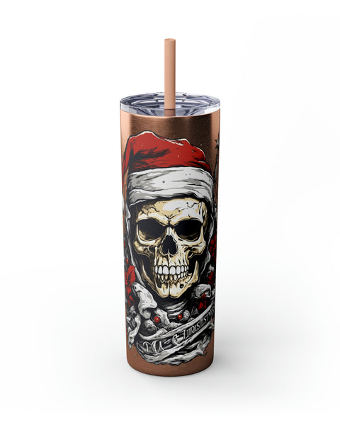 Glossy Tumbler Skull #3 - Rock Me Prints