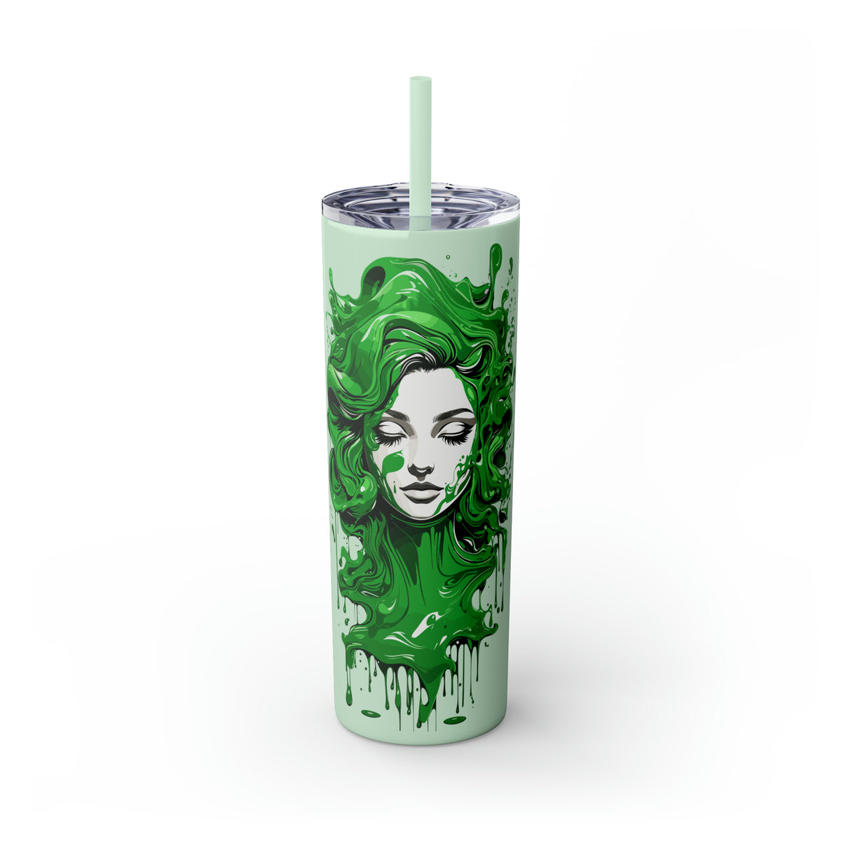 Glossy Tumbler Green Diva - Rock Me Prints