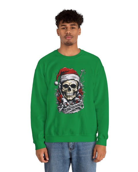 Skull #3 Sweatshirt - Rock Me Prints