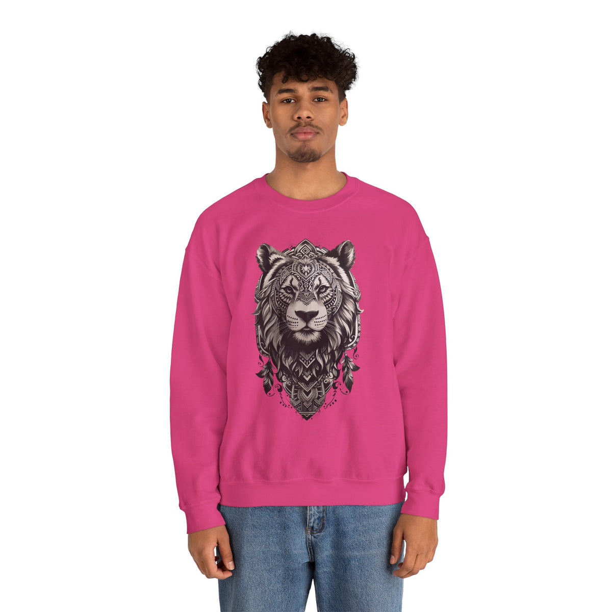 Lion Tattoo Sweatshirt - Rock Me Prints