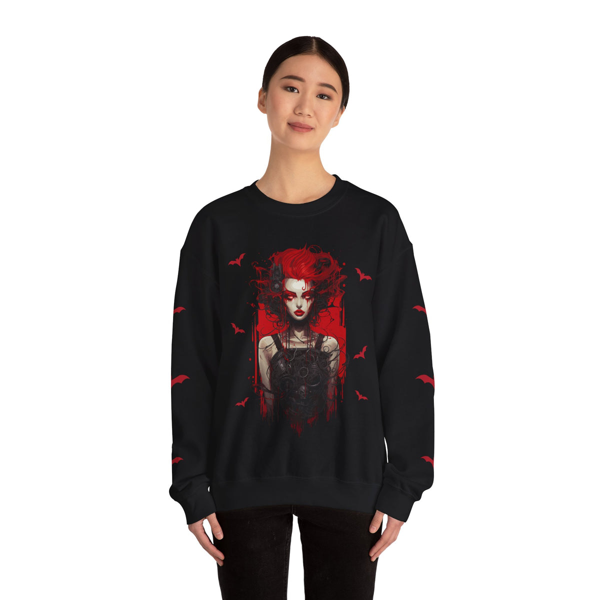 Vampire Sweatshirt (2 sided) - Rock Me Prints