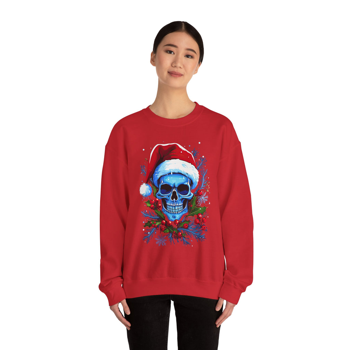 Skull #2 Sweatshirt - Rock Me Prints