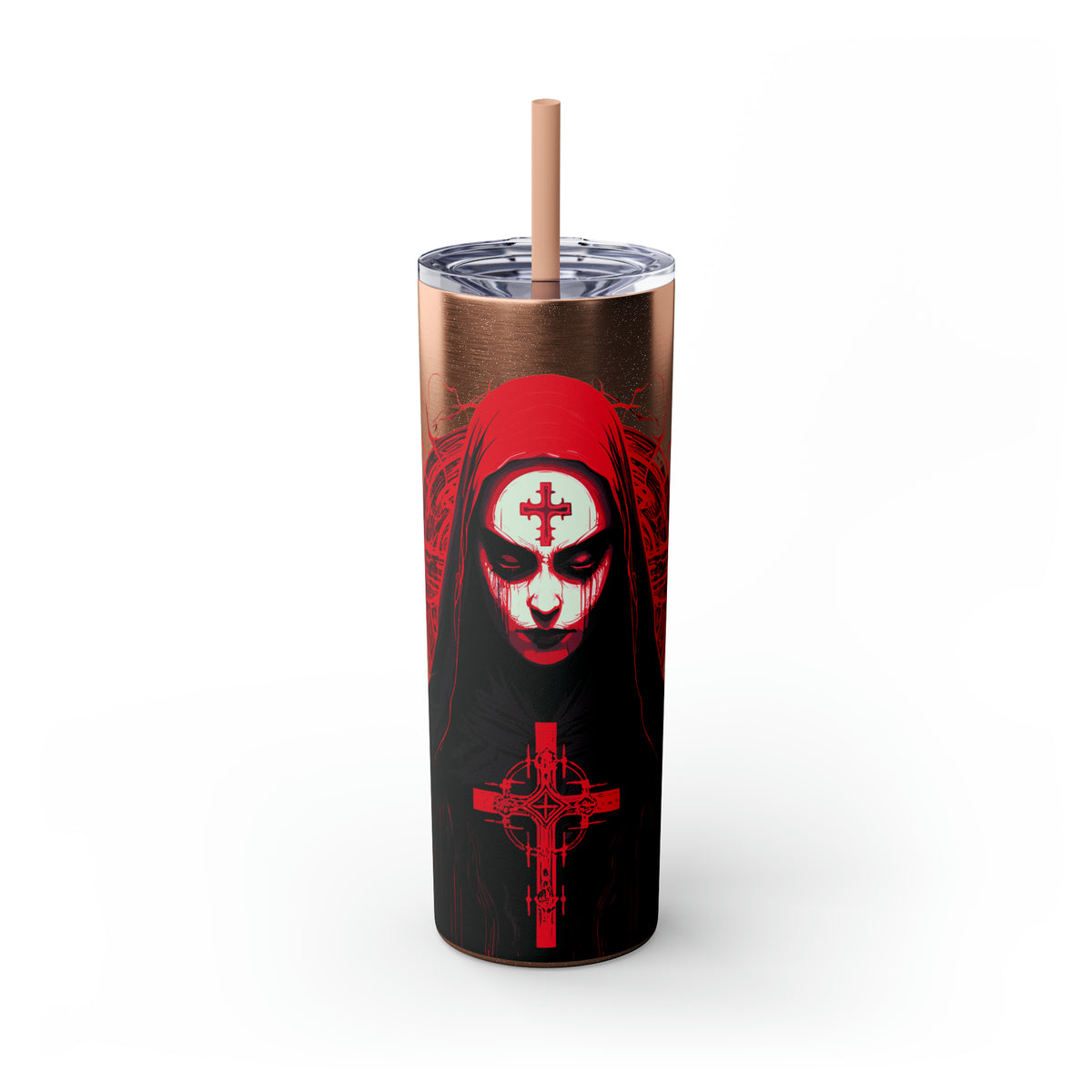 Evil Glossy Tumbler - Rock Me Prints