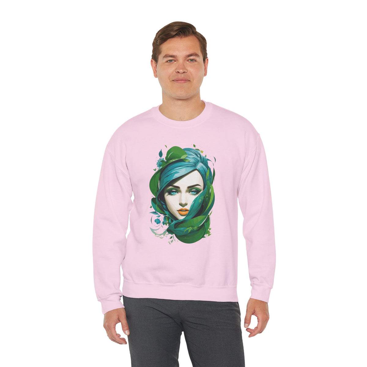 Green Diva Sweatshirt - Rock Me Prints