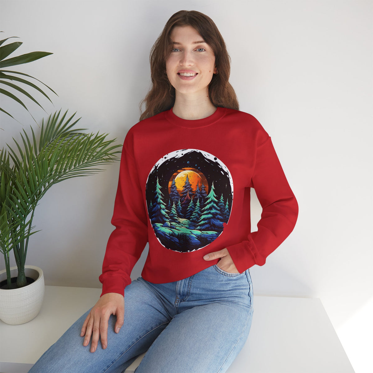 Forest Sweatshirt - Rock Me Prints