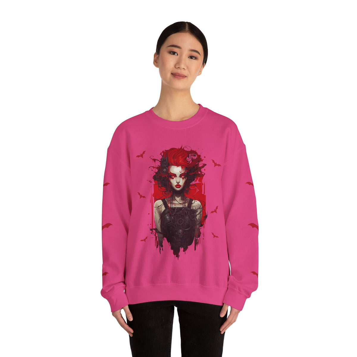 Vampire Sweatshirt (2 sided) - Rock Me Prints