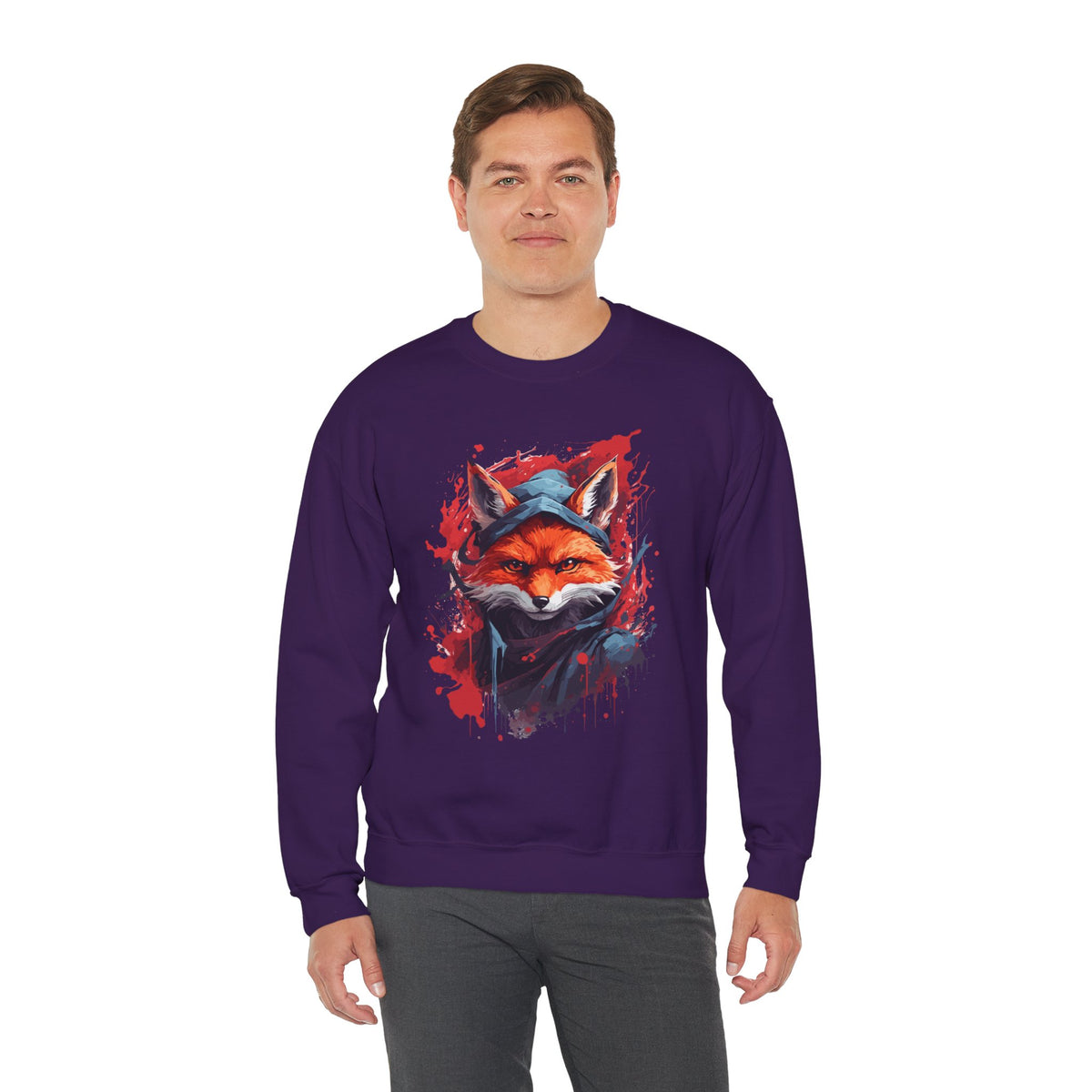 Fox Sweatshirt - Rock Me Prints