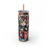 Glossy Tumbler Kitty - Rock Me Prints