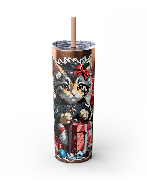 Glossy Tumbler Kitty - Rock Me Prints