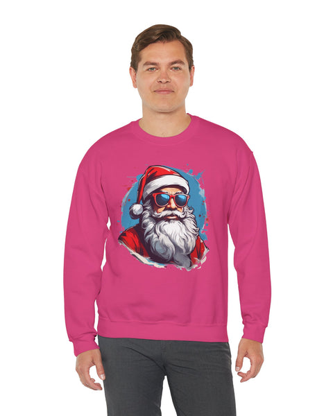 Cool Santa Sweatshirt - Rock Me Prints