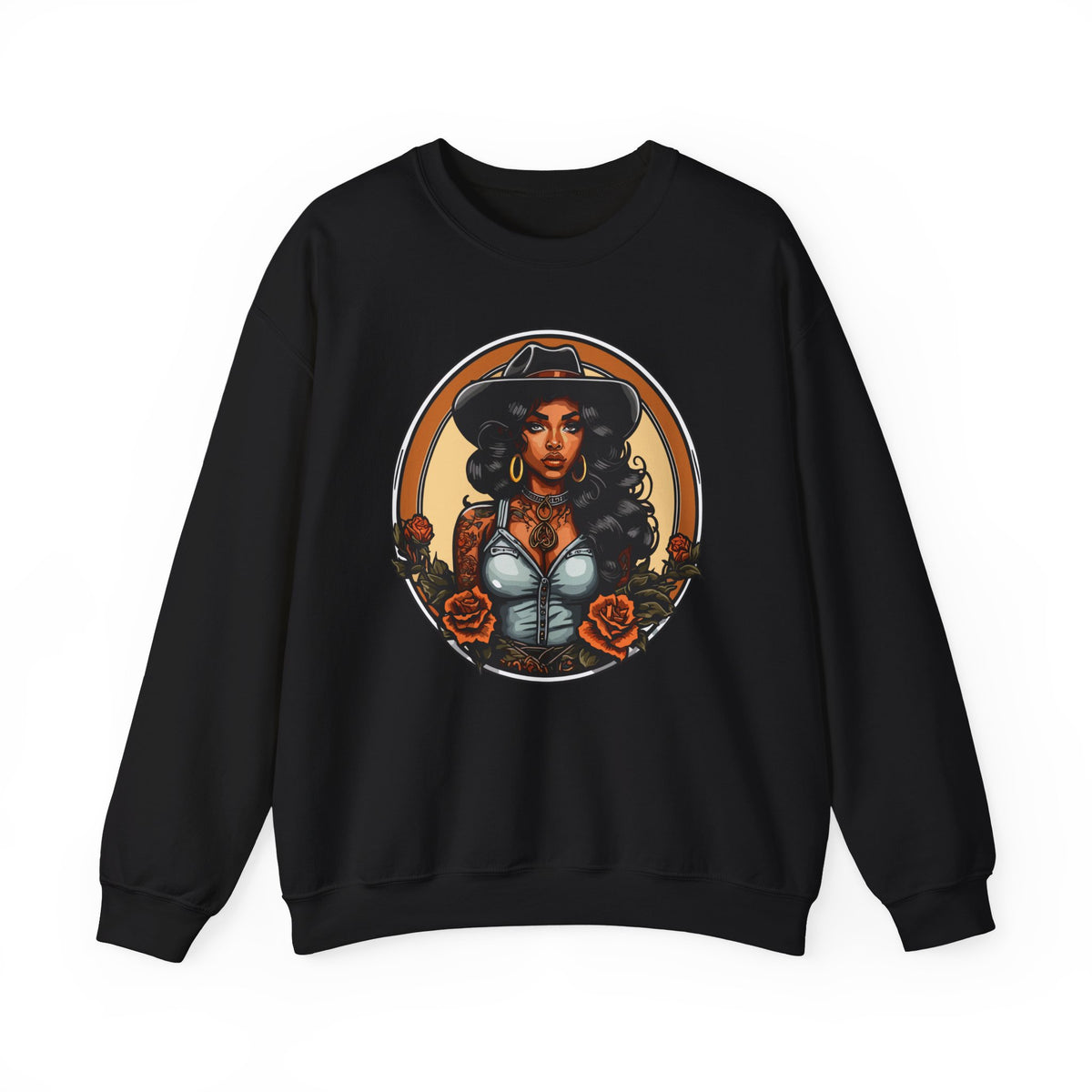 Cowgirl #2 Sweatshirt - Rock Me Prints