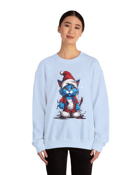 Kitty #3 Sweatshirt - Rock Me Prints