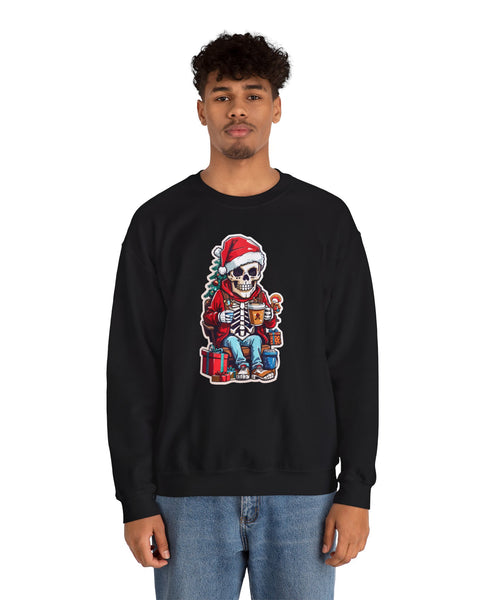 Skeleton #2 Sweatshirt - Rock Me Prints