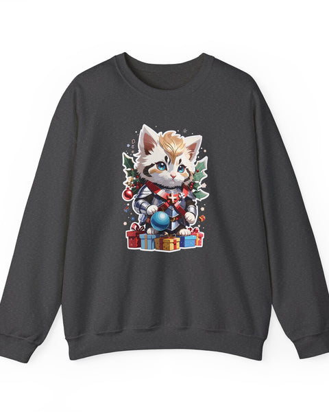 Kitty #2 Sweatshirt - Rock Me Prints