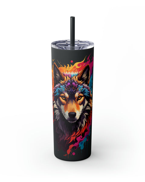 Matte Tumbler Wolf #2