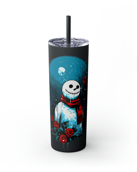 Matte Tumbler Snowman - Rock Me Prints