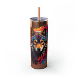 Glossy Tumbler Wolf #2 - Rock Me Prints