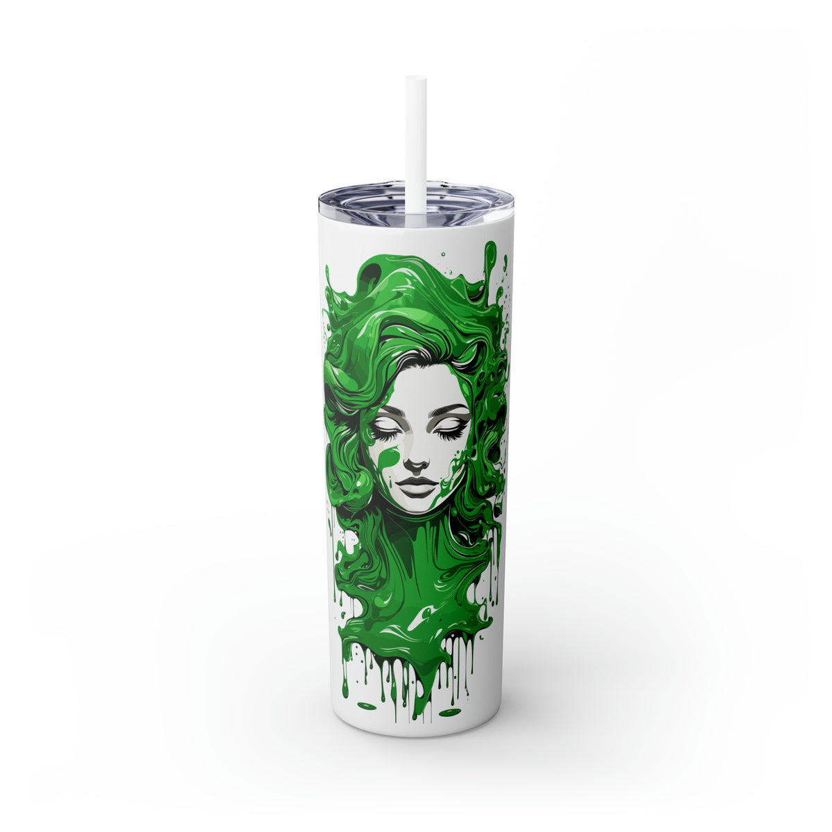 Glossy Tumbler Green Diva - Rock Me Prints