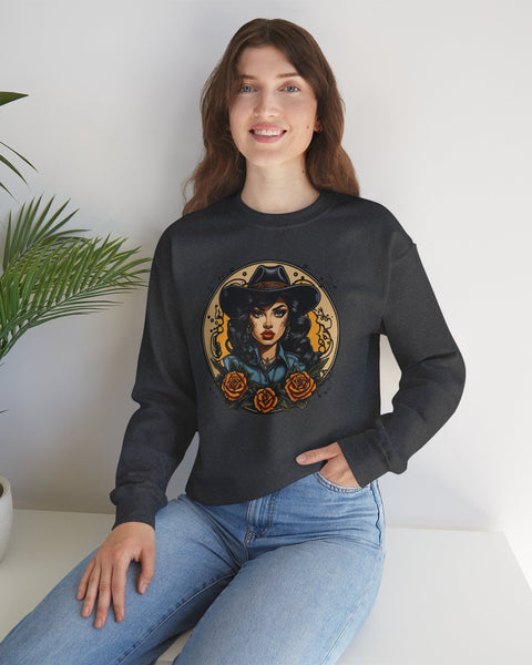 Cowgirl Sweatshirt - Rock Me Prints