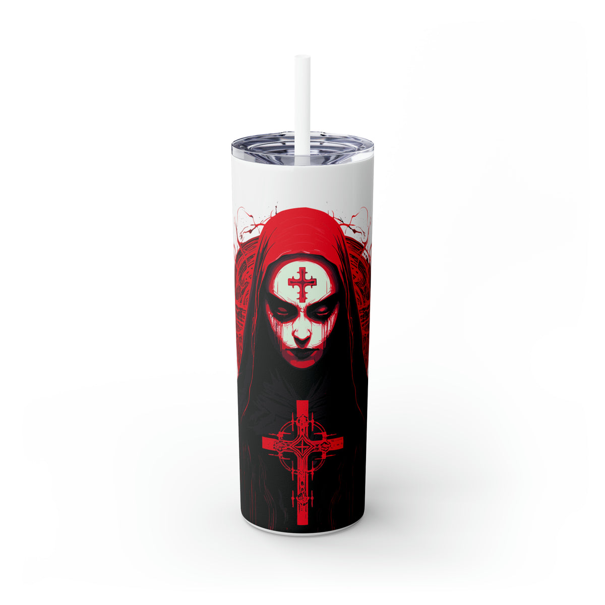 Evil Glossy Tumbler - Rock Me Prints