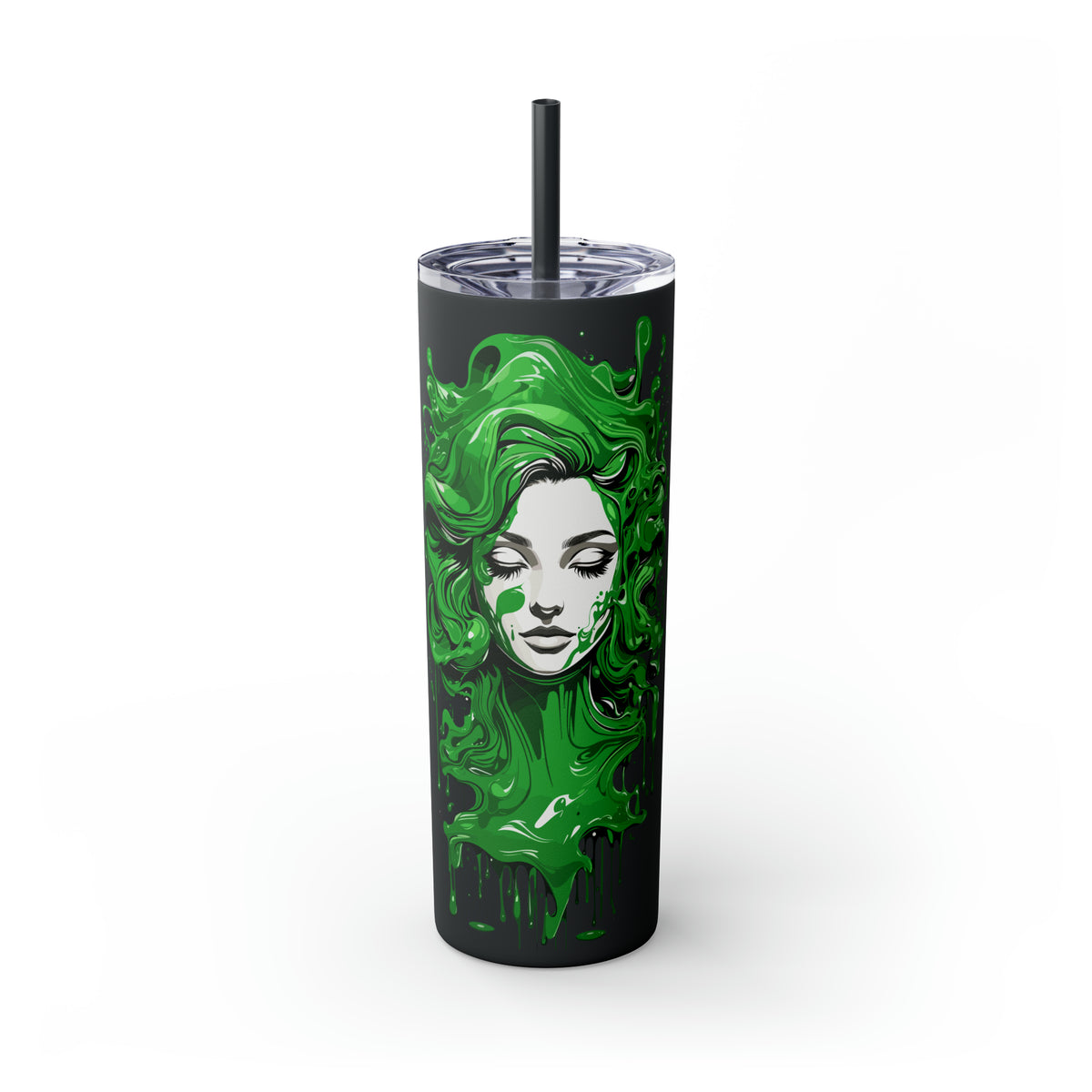 Matte Tumbler Green Diva - Rock Me Prints