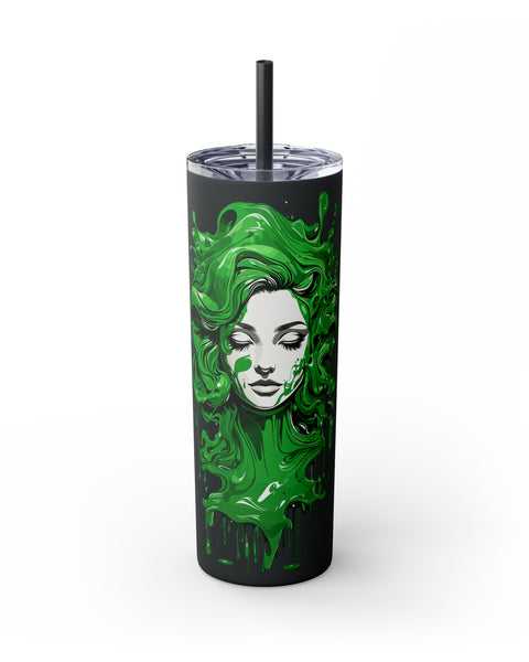 Matte Tumbler Green Diva - Rock Me Prints