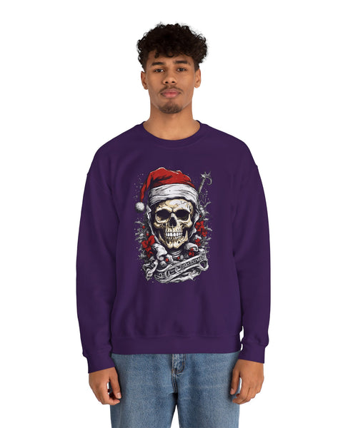 Skull #3 Sweatshirt - Rock Me Prints