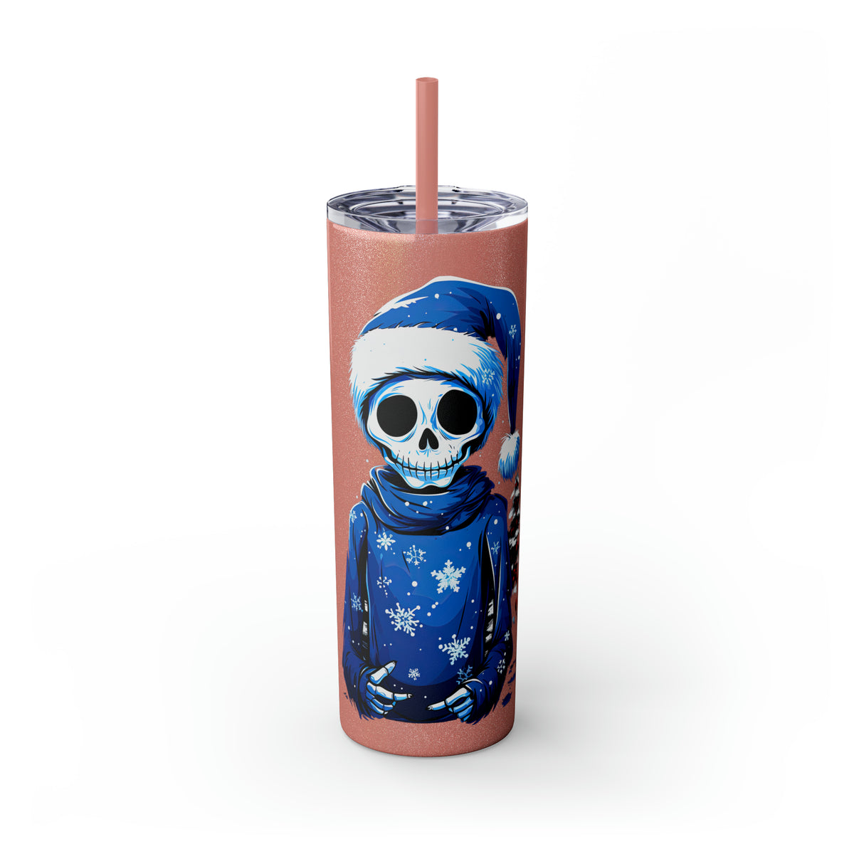 Glossy Tumbler Skeleton - Rock Me Prints