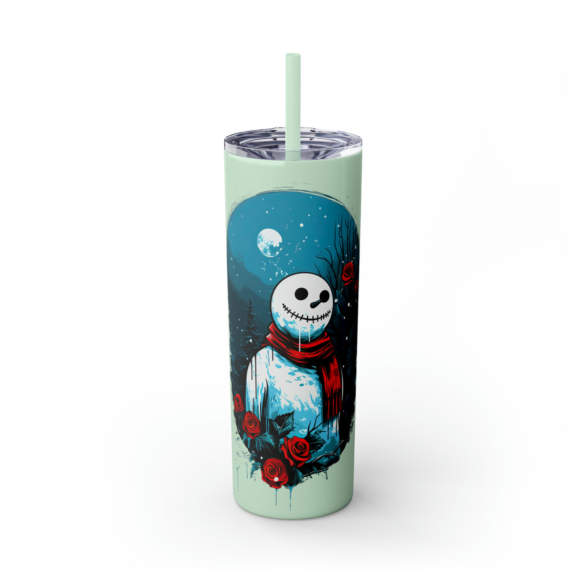 Glossy Tumbler Snowman - Rock Me Prints