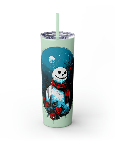 Glossy Tumbler Snowman - Rock Me Prints