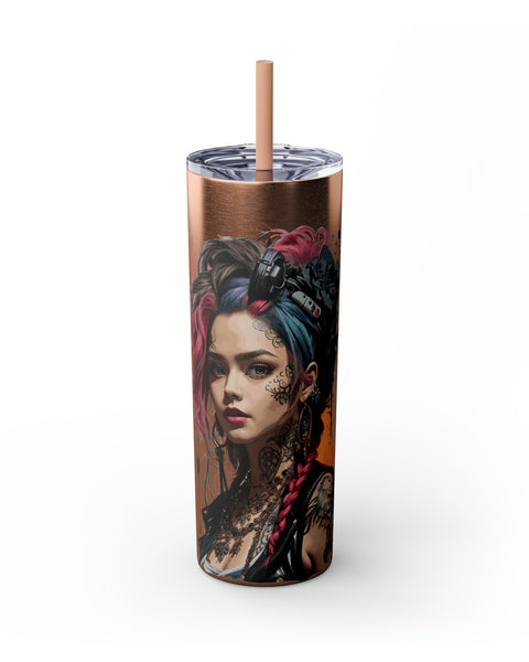 Glossy Tumbler Tattoo Girl - Rock Me Prints